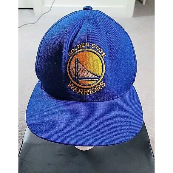 Golden State Warriors Retro Vintage Mitchell & Ness‎ NBA Snapback Hat Cap - Picture 1 of 9